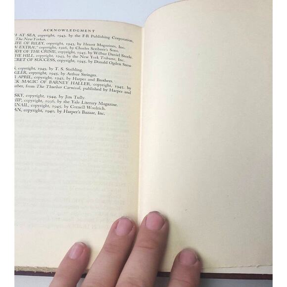 Half a Hundred Tales By Great American Writers Edited by Charles Grayson 1945 HC - Picture 12 of 13